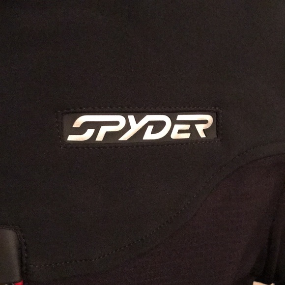 Spyder JACKSON SOFT SHELL Hooded Jacket - Black/Red - Picture 4 of 16